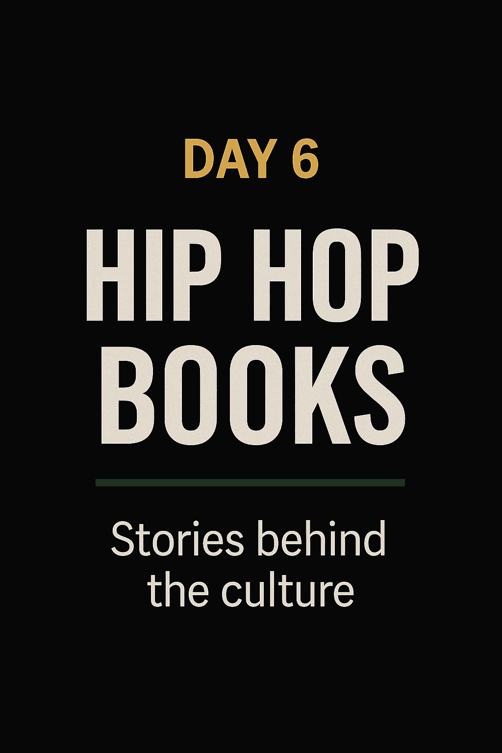 Can't Stop Won't Stop: A History of the Hip-Hop Generation